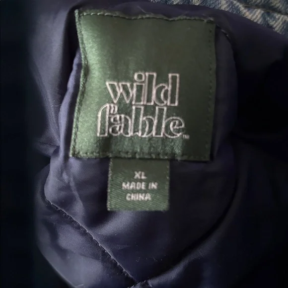 Wild Fable Dark Blue Jacket - Picture 5 of 5